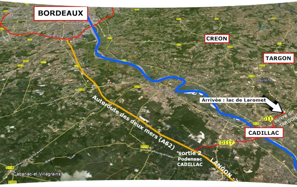 Plan Laromet en Gironde